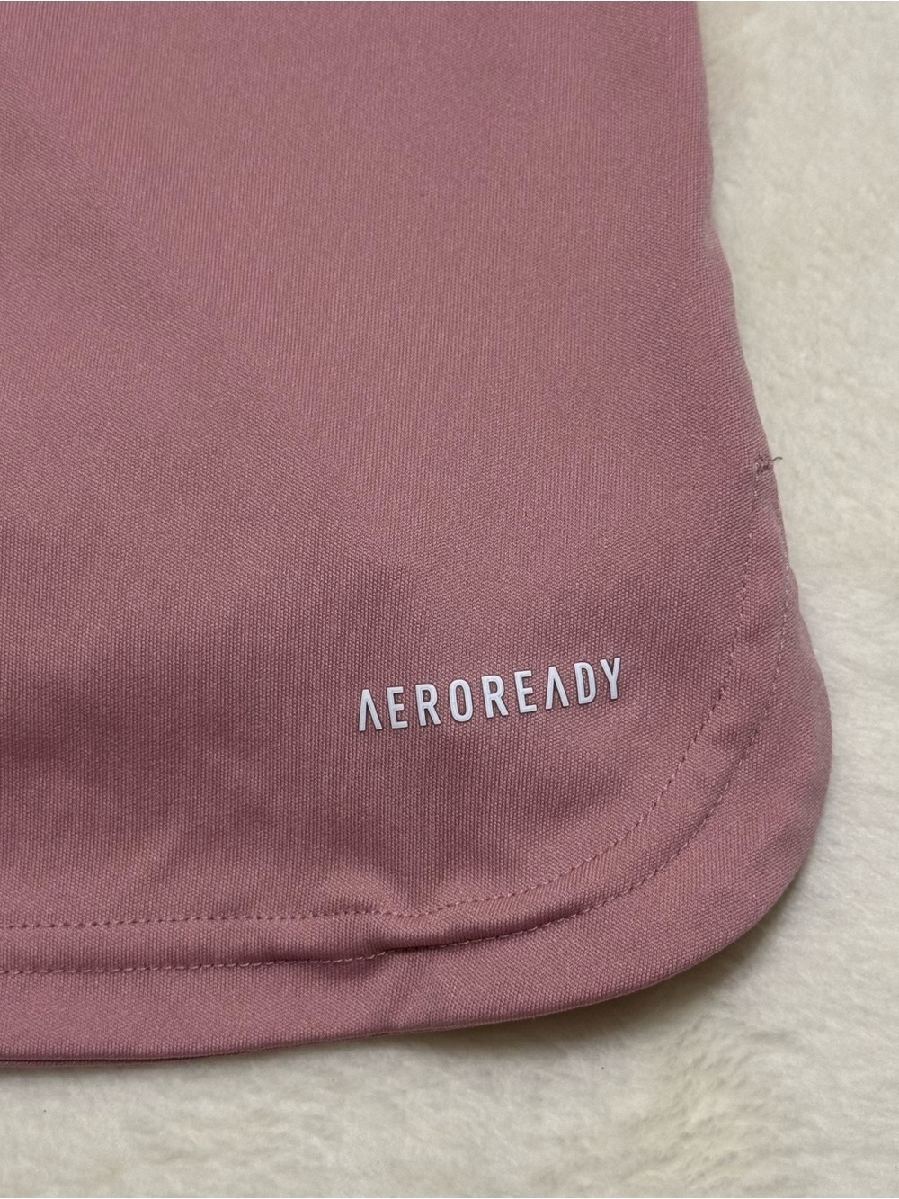 adidas Women's Dusty Pink Racerback Tank Top - Picture 5 of 9